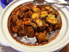 铁锅山药鲍鱼焖土鸡-阿庄新豫菜(航海东路店)