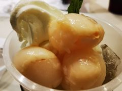 荔枝与金玉乌龙和冰淇淋-Deer Park鹿园西餐(仁恒置地广场店)