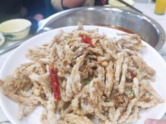 干炸茶树菇-老四川平头酸菜鱼(衙前店)
