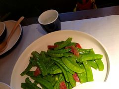 荷兰豆香肠-绿茶餐厅(同成街华联店)