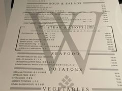 菜单-Wolfgang’s Steakhouse 沃夫冈牛排馆(上海白玉兰广场店)