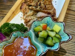金牌炭烧秘制猪颈肉-Hi YOU你的饭局泰餐厅(雍和宫店)