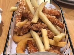 鱿鱼圈鸡块双拼-阳光披萨(辽宁路店)