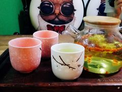 菊花茶-李小姐の猫咖啡馆(五角场店)