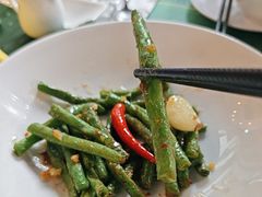 虾酱炒四季豆-帕蓝·暹罗料理(大学路店)