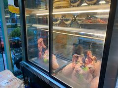 面包甜点陈列柜-郭记原生态烤羊腿(长宁路店)