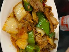 炒驴板肠-敦煌达记酱驴肉黄面馆