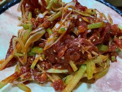 拌生牛肉-京玉菲饭店(李村店)