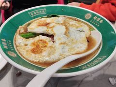 餐肉双蛋汤公仔面-锦园春香港茶餐厅(西海湾旗舰店)