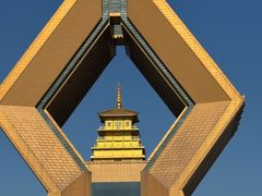 -法门文化景区-合十舍利塔