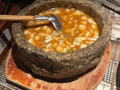 石锅鸡汤豆腐-绿茶餐厅(同成街华联店)