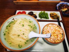 虾仁鸡头米-孙盛兴奥灶面馆·蟹黄面·三虾面(山塘街总店)