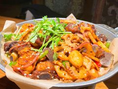 干锅蒜香小排骨-嘉禾·悦享餐厅(八方汇店)