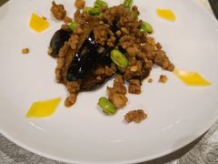 小炒茄子配米饭-厉家菜(金宝街店)