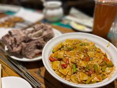 炒面片-有奴思烤肉·清真(正宁路店)