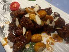 黑蒜子牛肉粒-陆壹捌餐厅(五大道店)
