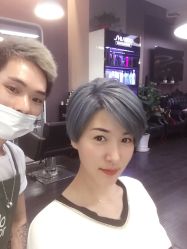 点击看大图 灰常喜欢-发朵Hair 烫染沙龙