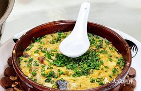 Fish Intestine Steamed Egg