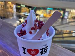 草莓酸奶冰淇淋-西贝莜面村(城西银泰店)