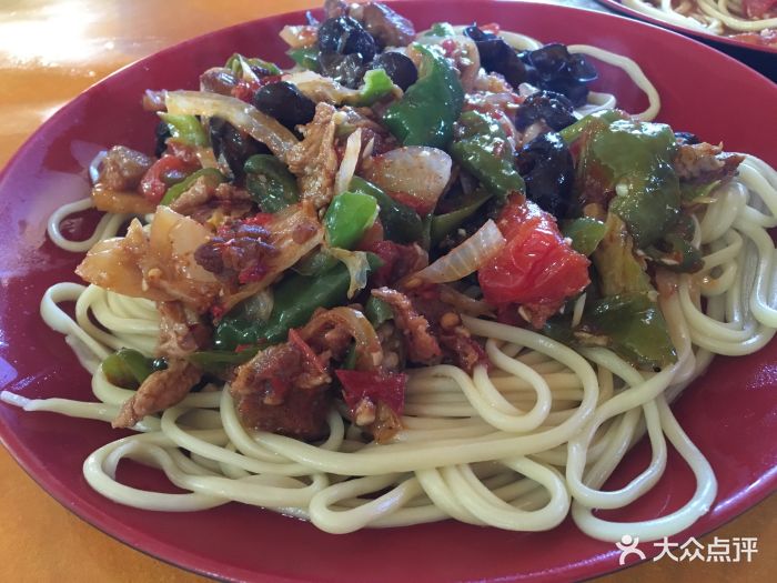 和协人家土火锅快餐-过油肉盖面-菜-过油肉盖面图片-布尔津县美食