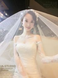 点击看大图 -艾米丽婚纱礼服