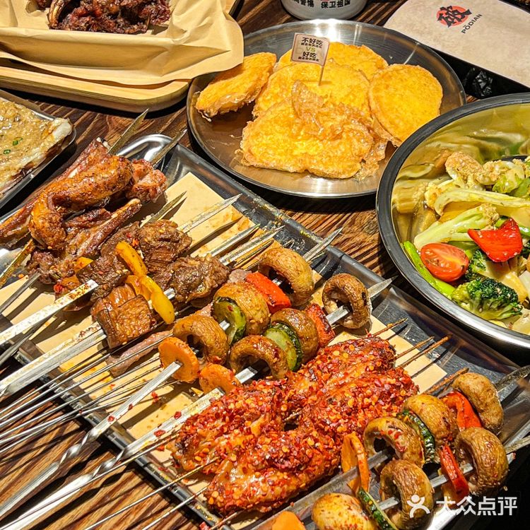 西安‼️chao正宗的东北烧烤来小破店吃甜麻肥哈!