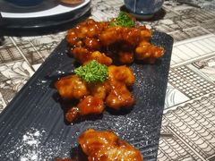 雪花糖醋里脊-绿茶餐厅(朝阳大悦城店)
