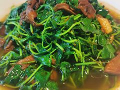金花菜蚌肉-金典银峰老鹅馆·昆山菜(亭林公园店)