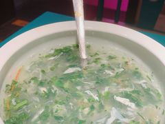 莼菜银鱼羹-探花·意境江南菜·唐伯虎文化体验店·松鼠桂鱼(观前店)