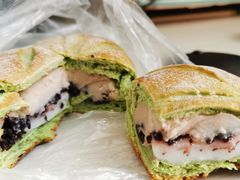 抹茶芋泥麻薯软欧面包-多乐之日(五道口店)