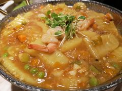酸辣虾尾米豆腐锅-望湘园·小雅(德基店)
