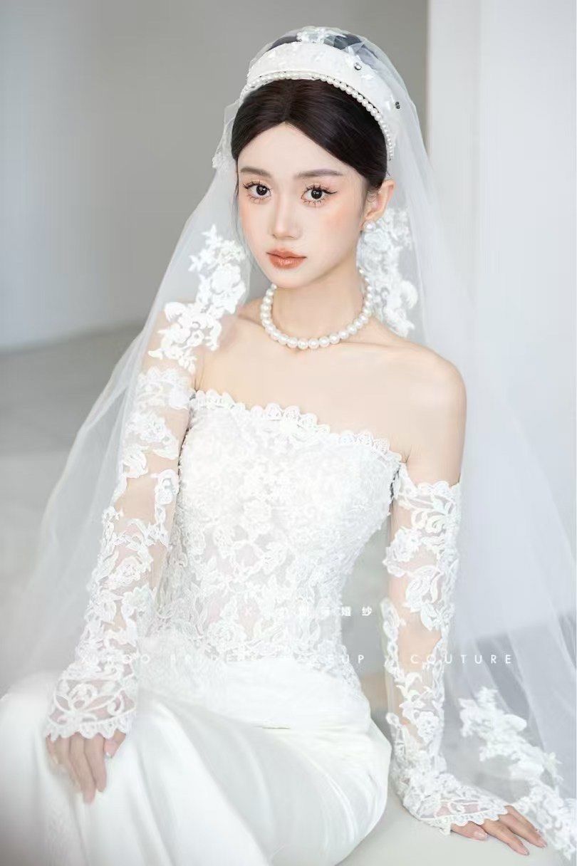 浪漫白纱新娘