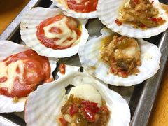 蒜蓉焗扇贝（熟蒜）3个-炒豆合作社(东四总店)