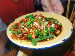 烤脑花-拈签一笑黄牛肉辣卤串串