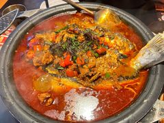 -探鱼·鲜青椒爽麻烤鱼(番禺万达店)