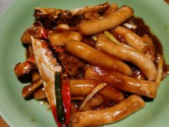 梭子蟹炒年糕-弄堂里(雨花客厅店)