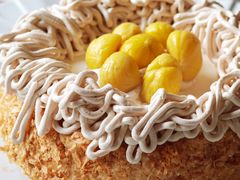 香草栗子蛋糕-莫斯科餐厅