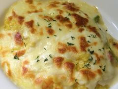 芦笋海鲜焗饭-JINNS锦时 steak&pizza(浸信会礼拜堂旧址店)