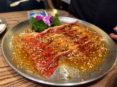 -明洞阿姨·韩式酱蟹烤肉·创意料理(三元桥店)