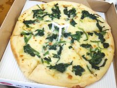 奶油芝士小方菠菜比萨-必胜客(华南摩尔店)