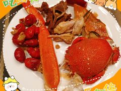 -广州万富希尔顿酒店-感趣自助餐厅·生蚝海鲜刺身