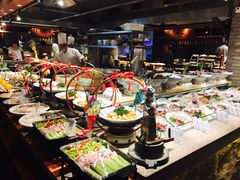 自助取餐区-二十八里太湖船菜(吉祥路店)