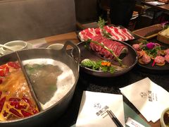 草本鸳鸯锅-盡膳口福跷脚牛肉火锅(晶耀前滩店)