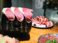 牛五花肉-原始泥炉烤肉(总店)