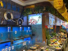 自助取餐区-老街烧烤·四方路小烤肉(书院路店)