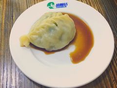 皮皮虾猪肉韭菜大馅蒸饺-小叶大馅饺子城