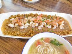 蒜蓉粉丝虾-九转小磨·非遗东北菜(群力店)