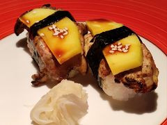 鹅肝芒果握饭-山葵家·创意料理(宁波来福士店)