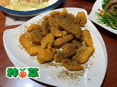 椒盐板筋-恩宏德餐馆(平山道店)