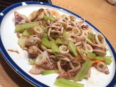 葱油鱿鱼-海蓝海鲜馆(五四北店)